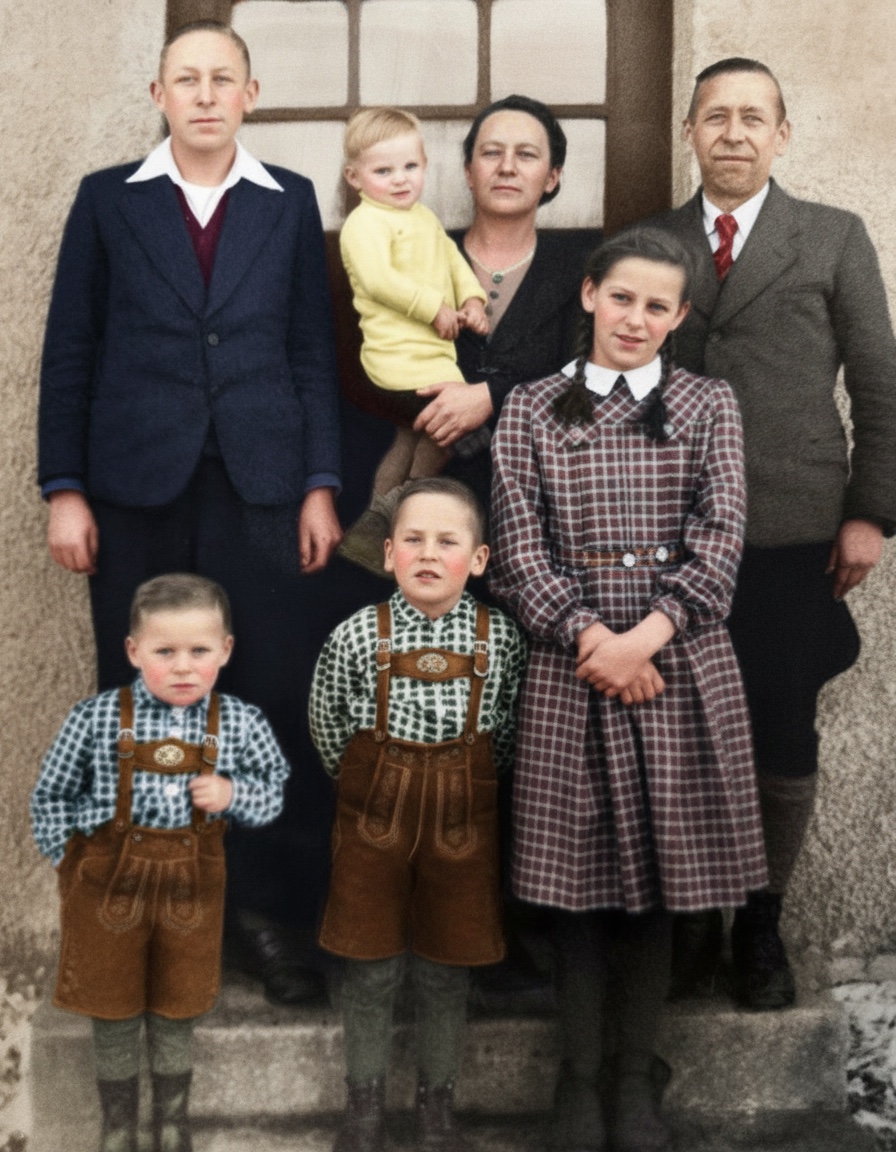 Family Portrait in Lederhosen